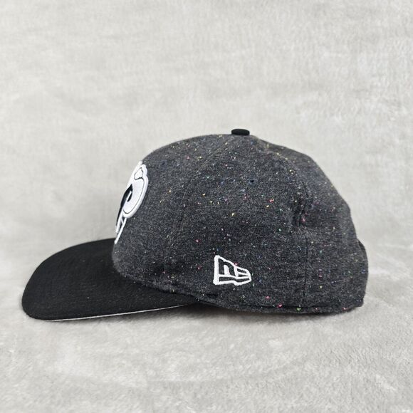New Era Dallas Mavericks 9fifty Hardwood Classics Snapback Gray Speckle Luka - Picture 5 of 12